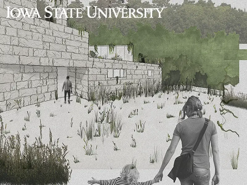 Iowa State architecture students win 2023 Hansen Prize for Ledges State Park project